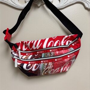 Lesportsac Black and Red Belt Bag